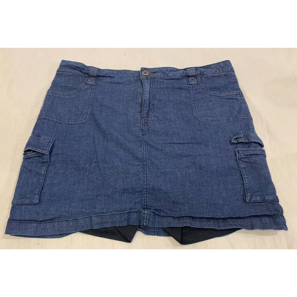 ESTABLISHED WOMENS SKIRT SKORT WITH BUILT SHORTS SIZE 16